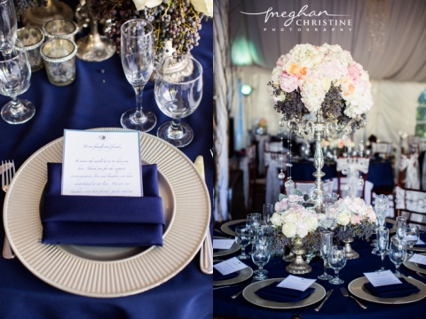 Twin Oaks House and Garden Estate Wedding Reception Table Photo