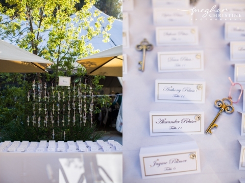 Twin Oaks House and Garden Estate Wedding Table Number Photo