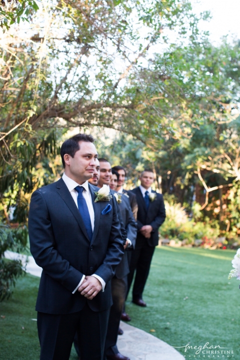 Twin Oaks House and Garden Estate Wedding Ceremony Photo