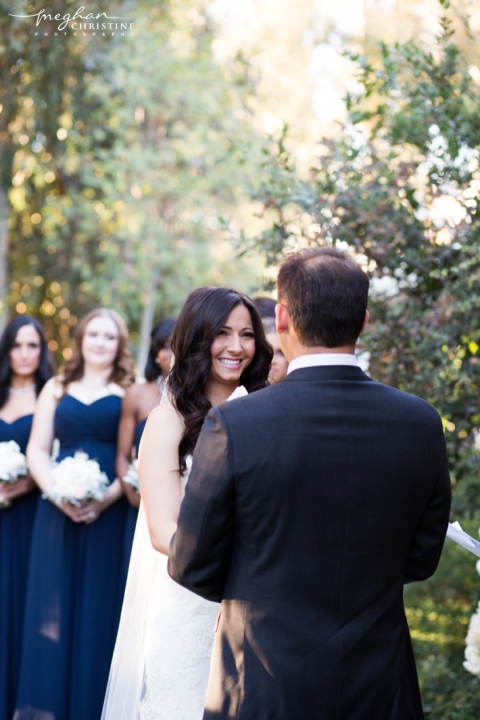 Twin Oaks House and Garden Estate Wedding Ceremony Photo