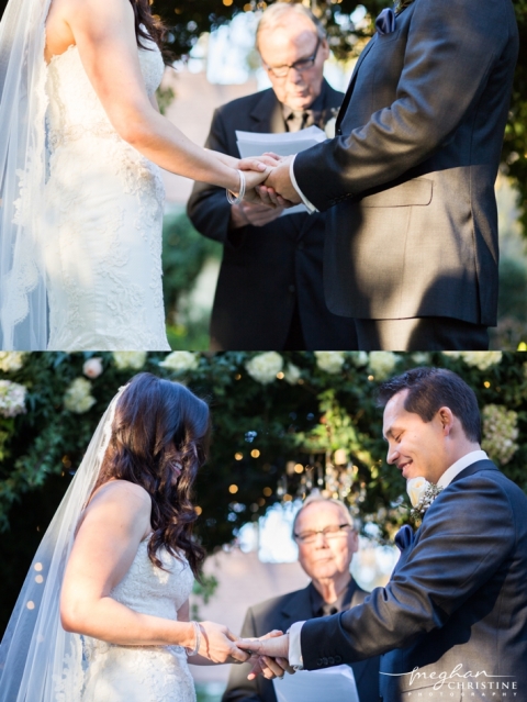 Twin Oaks House and Garden Estate Wedding Ceremony Photo
