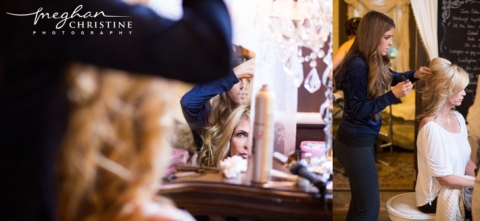 Twin Oaks House and Garden Estate Wedding Bride Getting Ready Photo