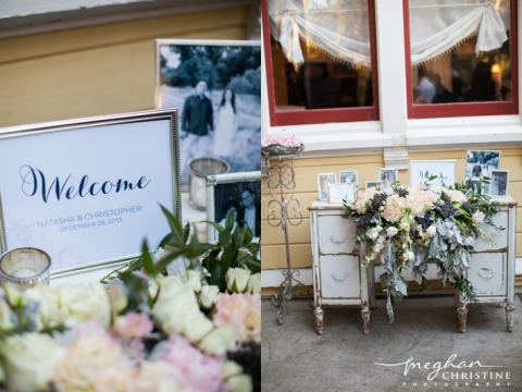 Twin Oaks House and Garden Estate Wedding Decor Photo