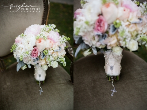 Twin Oaks House and Garden Estate Wedding Bride's Bouquet Photo