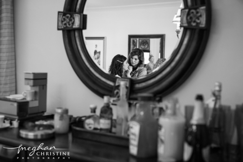 Four Seasons Biltmore Santa Barbara Wedding Bride's Make up Photo 