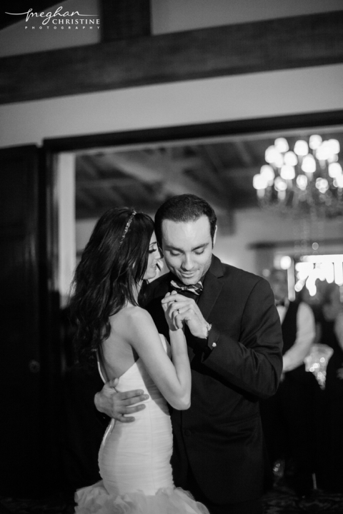 Four Seasons Biltmore Wedding Reception First Dance Photo