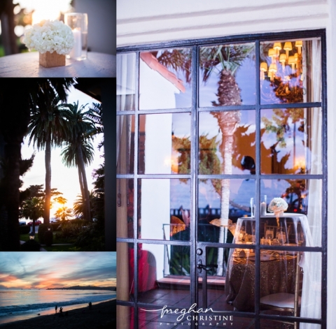 Four Seasons Biltmore Wedding Collage of Reception Photo