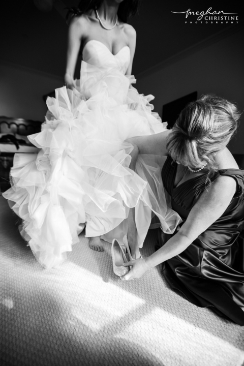 Four Seasons Biltmore Getting Ready Heels Photo