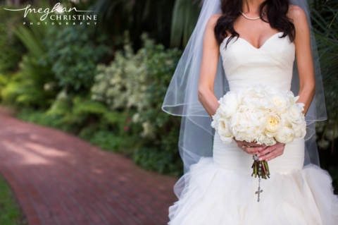 Four Seasons Biltmore Wedding Bride Bouquet Photo
