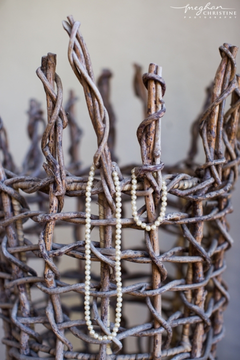 Four Seasons Biltmore Santa Barbara Wedding Pearls Detail Photo
