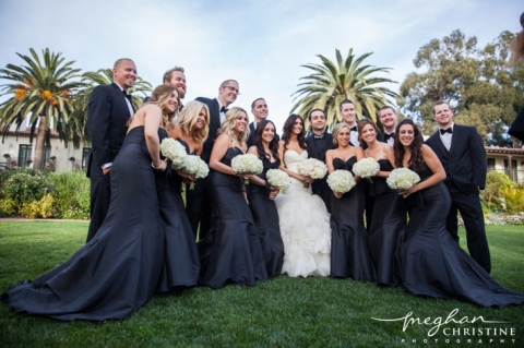 Four Seasons Biltmore Santa Barbara Wedding Group Photo