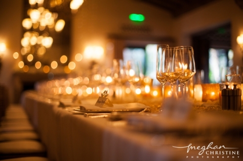 Four Seasons Biltmore Wedding Champagne Glass Photo