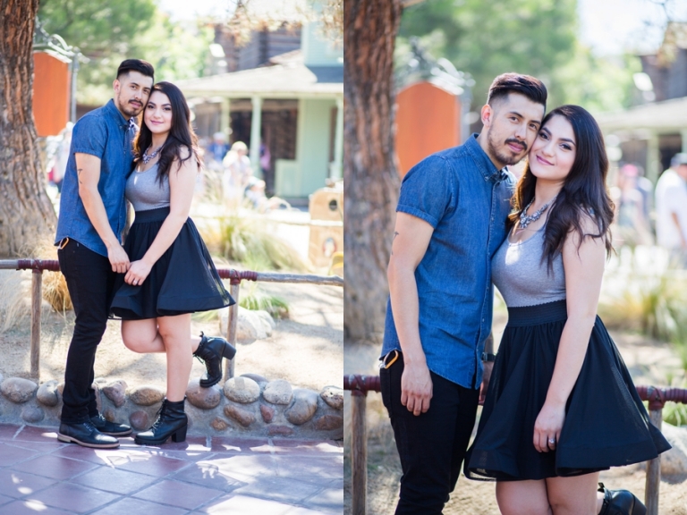 Disney Engagement Frontierland Photo 