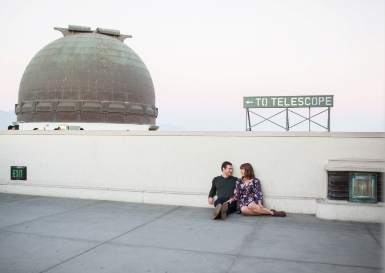 Griffith Observatory Engagement Photo