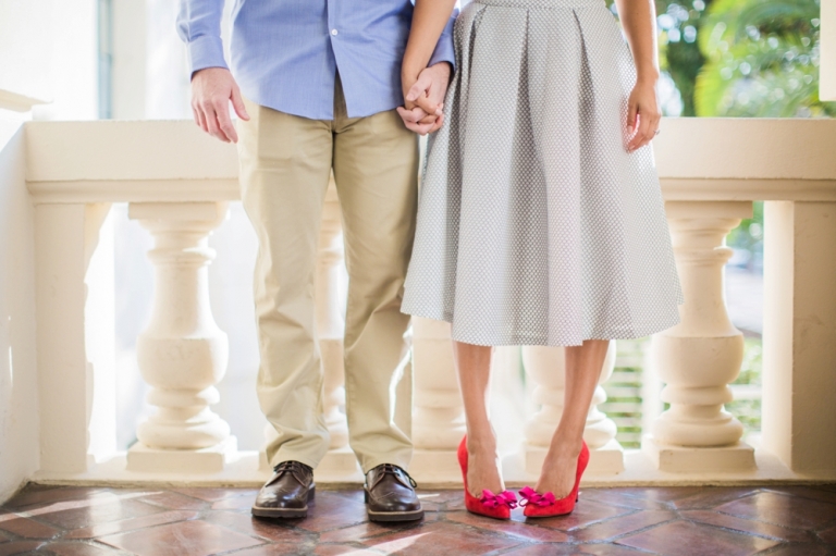 Pasadena City Hall Engagement Photo