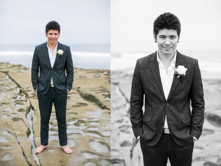 Whispering Sands Beach Wedding Groom Photo