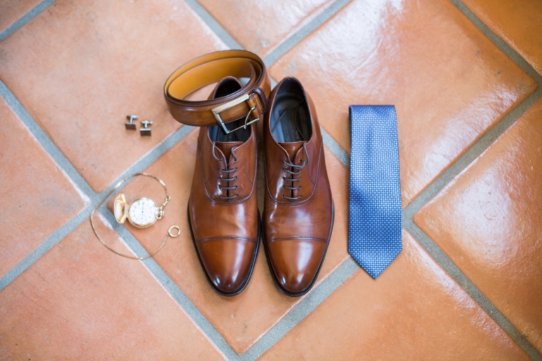 Hummingbird Nest Ranch Wedding Groom Detail Photo