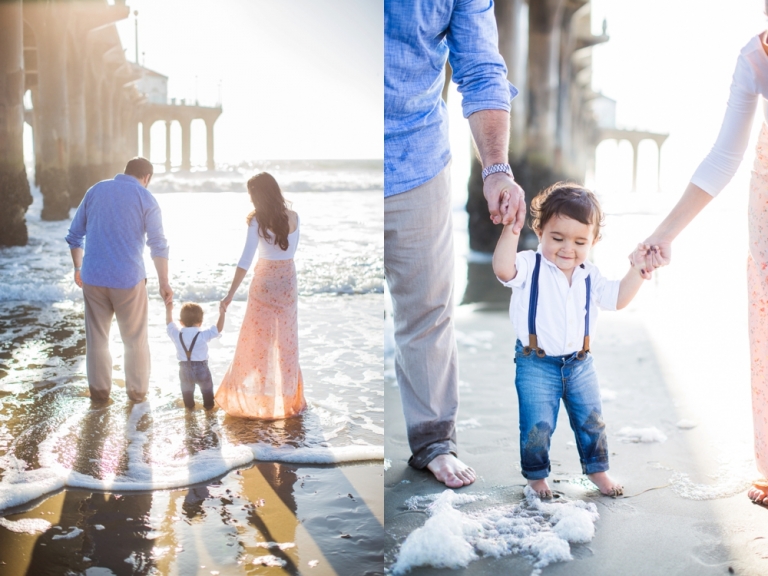 Manhattan Beach Pier Family Photo