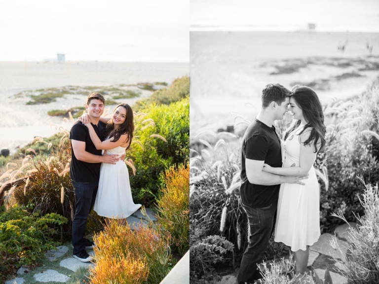 Manhattan Beach Pier Engagement Photo