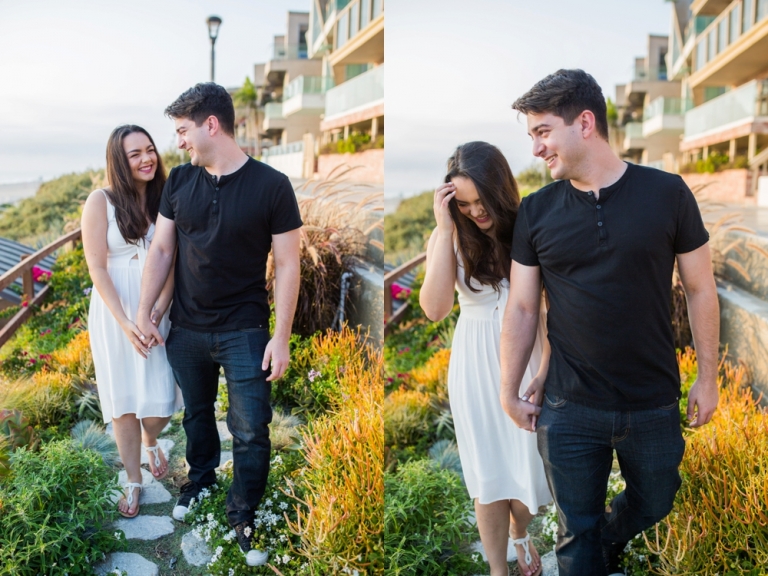 Manhattan Beach Pier Engagement Photo